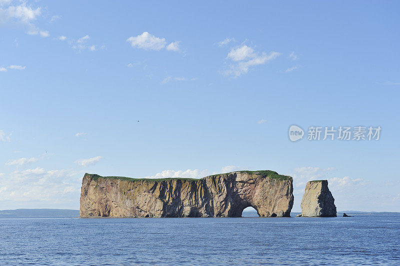 Perce Rock，魁北克，加拿大